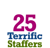 25 Terrific Staffers